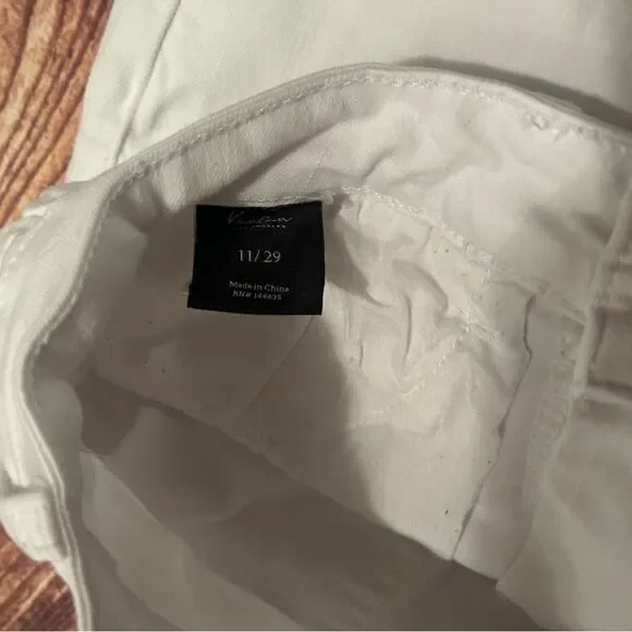 Women’s KanCan White Skinny Jean Raw Edge Ankle 11/29 - Picture 4 of 7